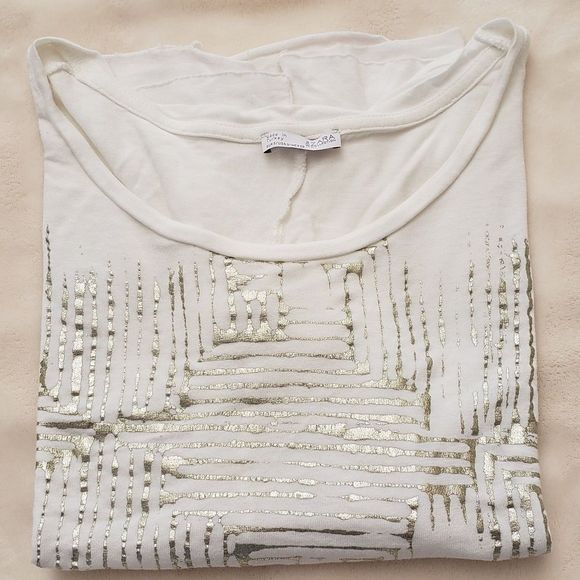 ZARA white top size Small - Picture 6 of 6